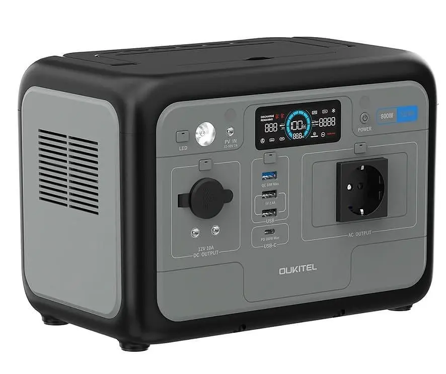 Зарядная станция Oukitel P800E / 800 Вт / 512 Вт/ч / LiFePO4 (P800E) UA - фото 2