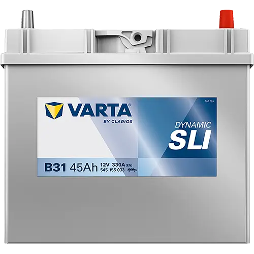 Акумулятор Varta Dynamic SLI 12В 45Аг 330А (EN) R+ (545155033) - фото 3