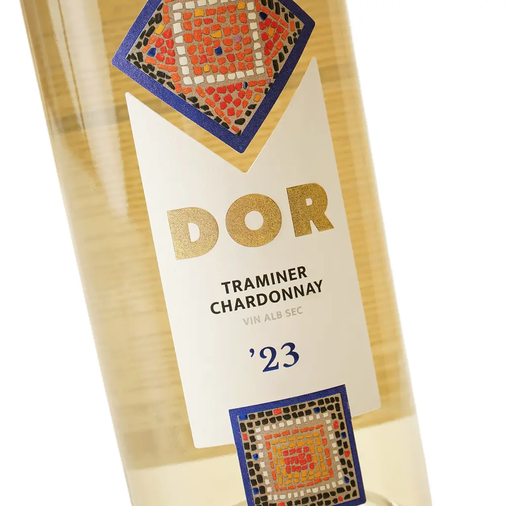 Вино Bostavan DOR Traminer&Chardonnay, 13%, 0,75 л (AU8P042) - фото 5