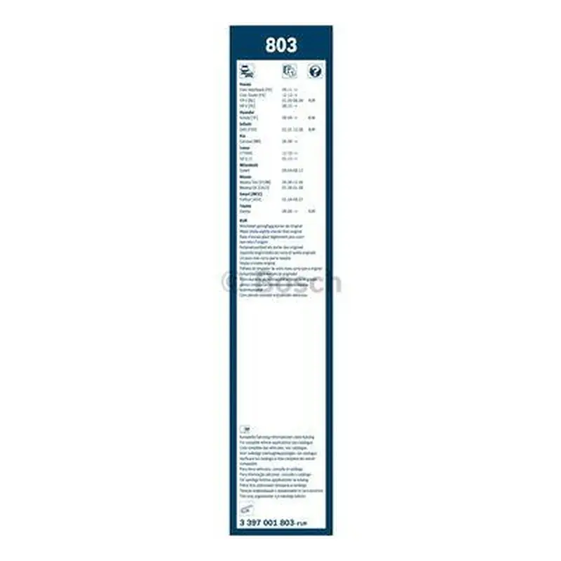Щітка склоочисника Bosch 3 397 001 803 - фото 3
