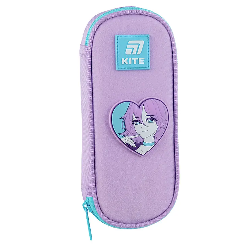 Пенал Kite Kawaii Love фиолетовый (K25-599-20) - фото 4