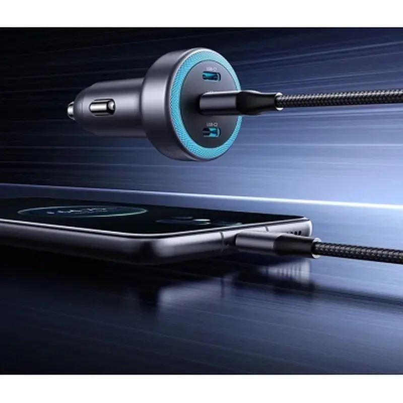 Зарядний пристрій Ugreen 2xUSB-C PD30W + 1xUSB QC3.0 EC307 gray (45843) - фото 4
