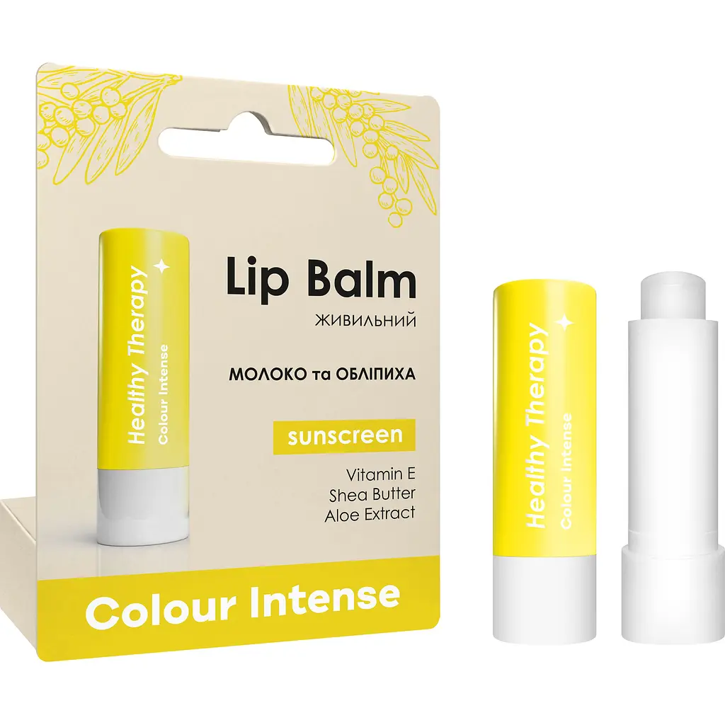 Бальзам для губ Colour Intense Healthy Therapy Живильний 04 Молоко та Обліпиха 5 г - фото 2