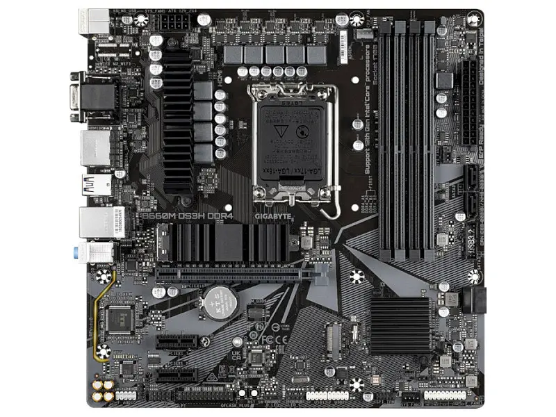 Материнская плата Gigabyte B660M DS3H DDR4 - фото 2