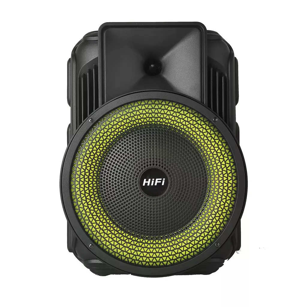 Портативна Bluetooth колонка RIAS RX-8135W 8" RGB валіза з караоке 10W Black - фото 6