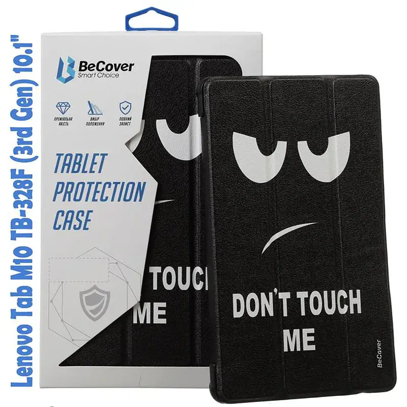 Чохол-книжка BeCover Smart для Lenovo Tab M10 TB-328F (3rd Gen) 10.1" Don`t Touch (708292) - фото 4