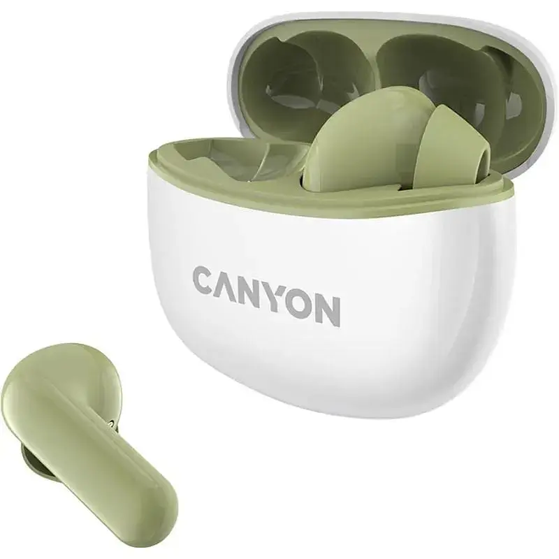 Навушники Canyon TWS-5 Green CNS-TWS5GR - фото 4