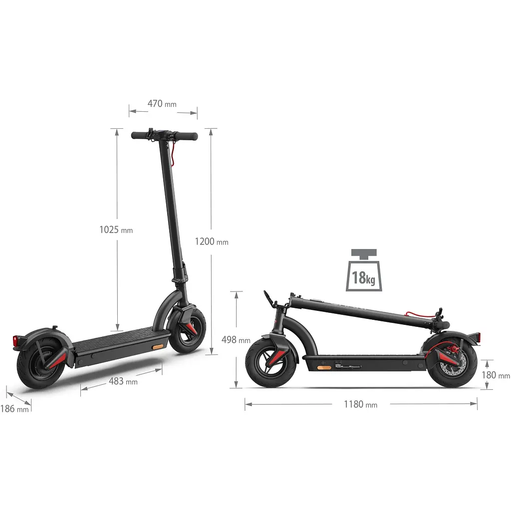 Электросамокат Sharp EM-KS2AEU-B 10" 350W - фото 13