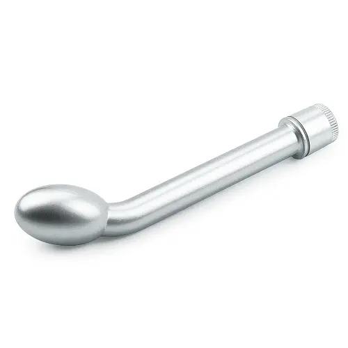 Вібратор Lovetoy G Spot vibrator Silver для точки G, 21х3.5 см - фото 4