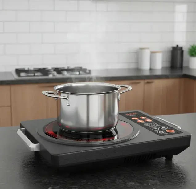 Інфрачервона настільна плита RAF R.8046 3500 Вт • Електроплитка Infrared Cooker з однією конфоркою для дому, дачі та кухні - фото 4