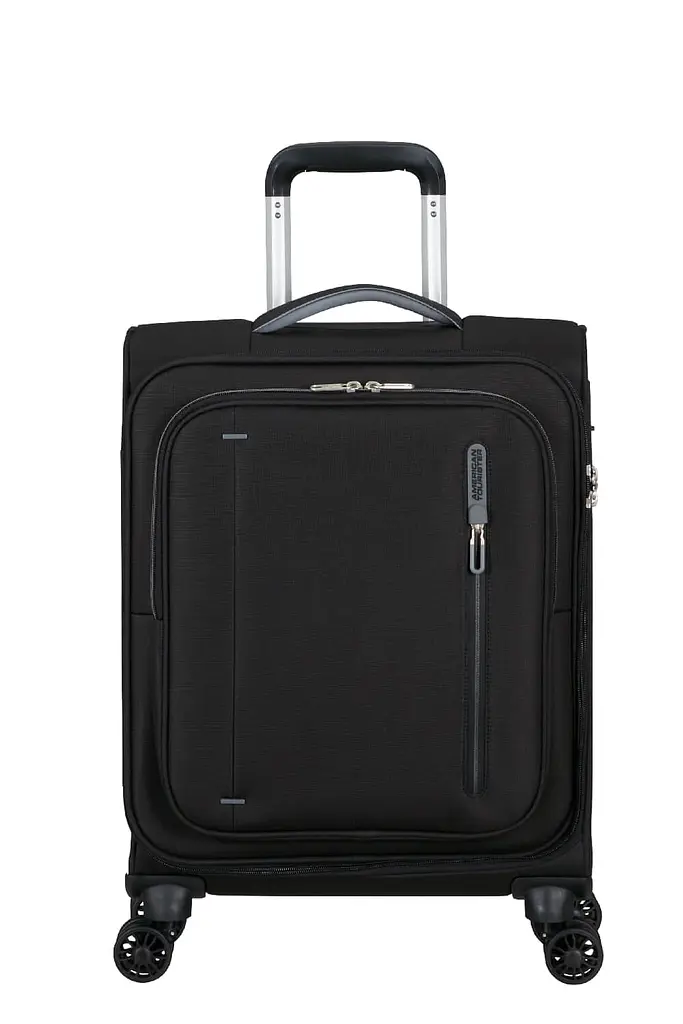 Валіза 55 См American Tourister CLOUDRIDER JET BLACK 55x40x20 MJ4*09003