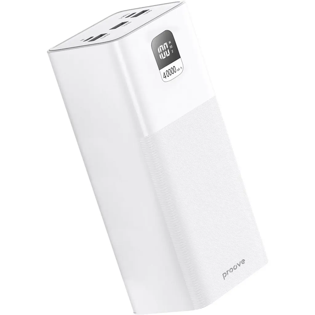 Зовнішній акумулятор Proove Giant 40000mAh 100W White [PBGI99320002] [125208] - фото 2
