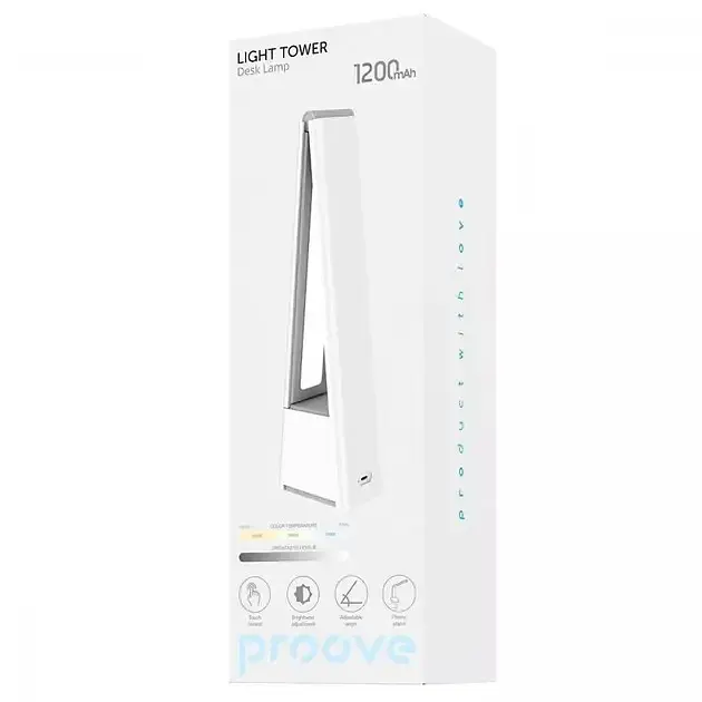 Лампа настільна Proove Light Tower desk Lamp 1200 мА.год (PLLT00010002) - фото 5