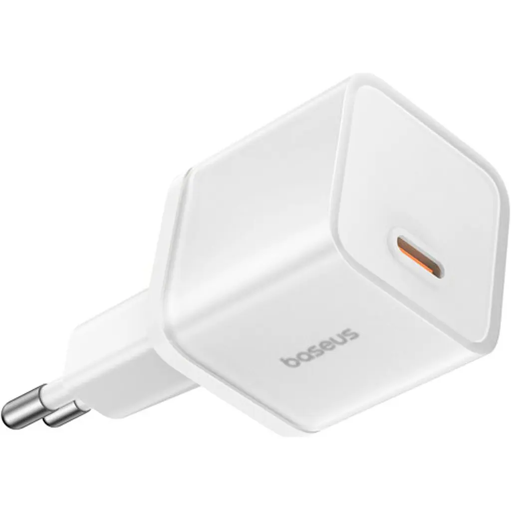 Мережевий зарядний пристрій Baseus GaN5S Fast Charger 20W White (P10162503213-00) [105950] - фото 4