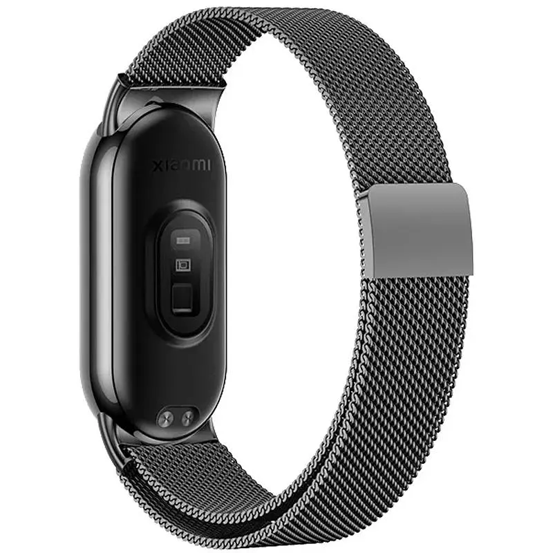 Ремешок Epik Milanese Loop New Design для Xiaomi Mi Band 8/9/10 Black - фото 3
