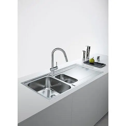 Змішувач для кухні Franke Leda Neo Pull Down (115.0590.047) з витяжним виливом - Нержавіюча сталь - фото 8