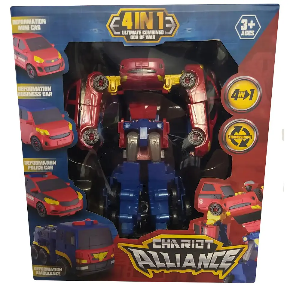 Дитяча іграшка Роботбот Chariot Alliance 4 в 1 - фото 6