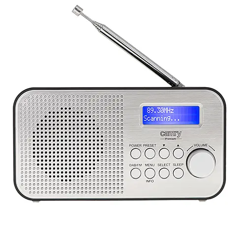 Радіогодинник на USB Camry CR 1179 - цифрове радіо FM / DAB / DAB+ - фото 5
