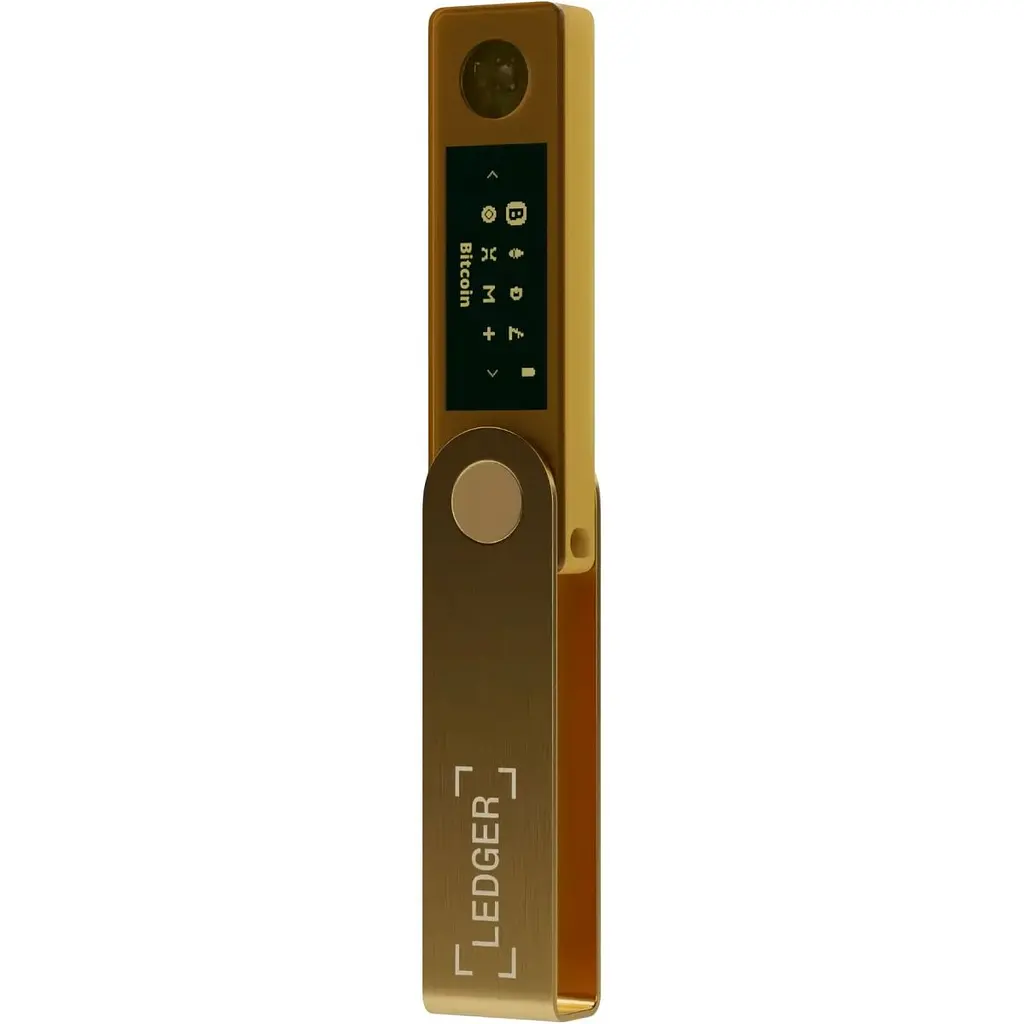 Криптогаманець Ledger Nano X Gold [135794] - фото 3