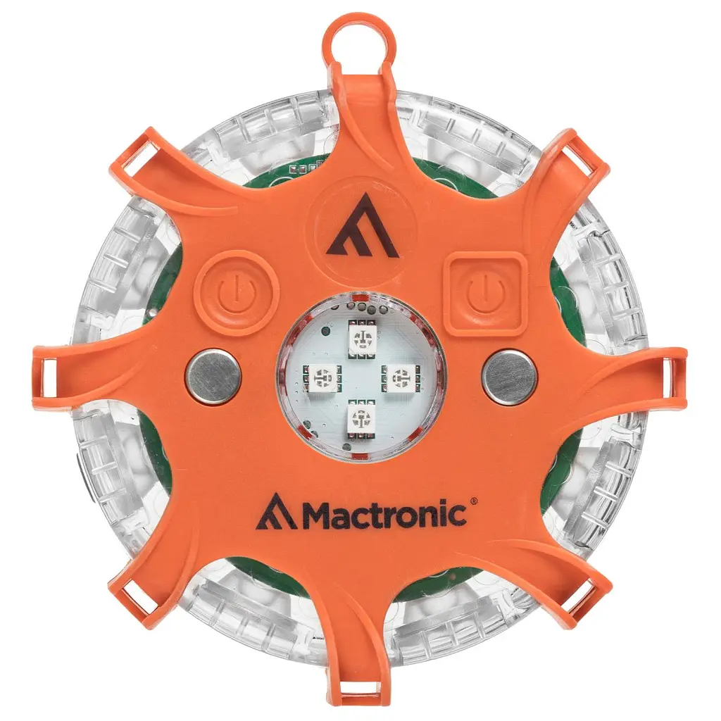 Комплект ліхтарів професійних Mactronic X-Flare (30 Lm) Red/Blue/Amber Recharg 12v/220V Magnetic (PSD0112) - фото 6