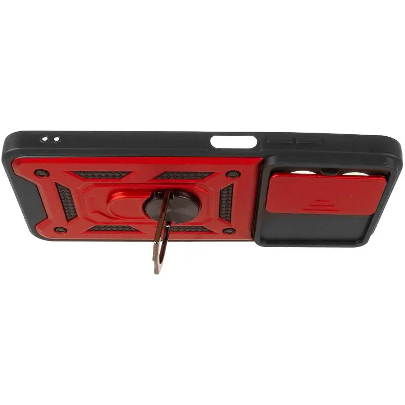 Чохол Ummi Camshield Serge Ring для Xiaomi Redmi A5 / Poco C71 Червоний / Red - фото 5
