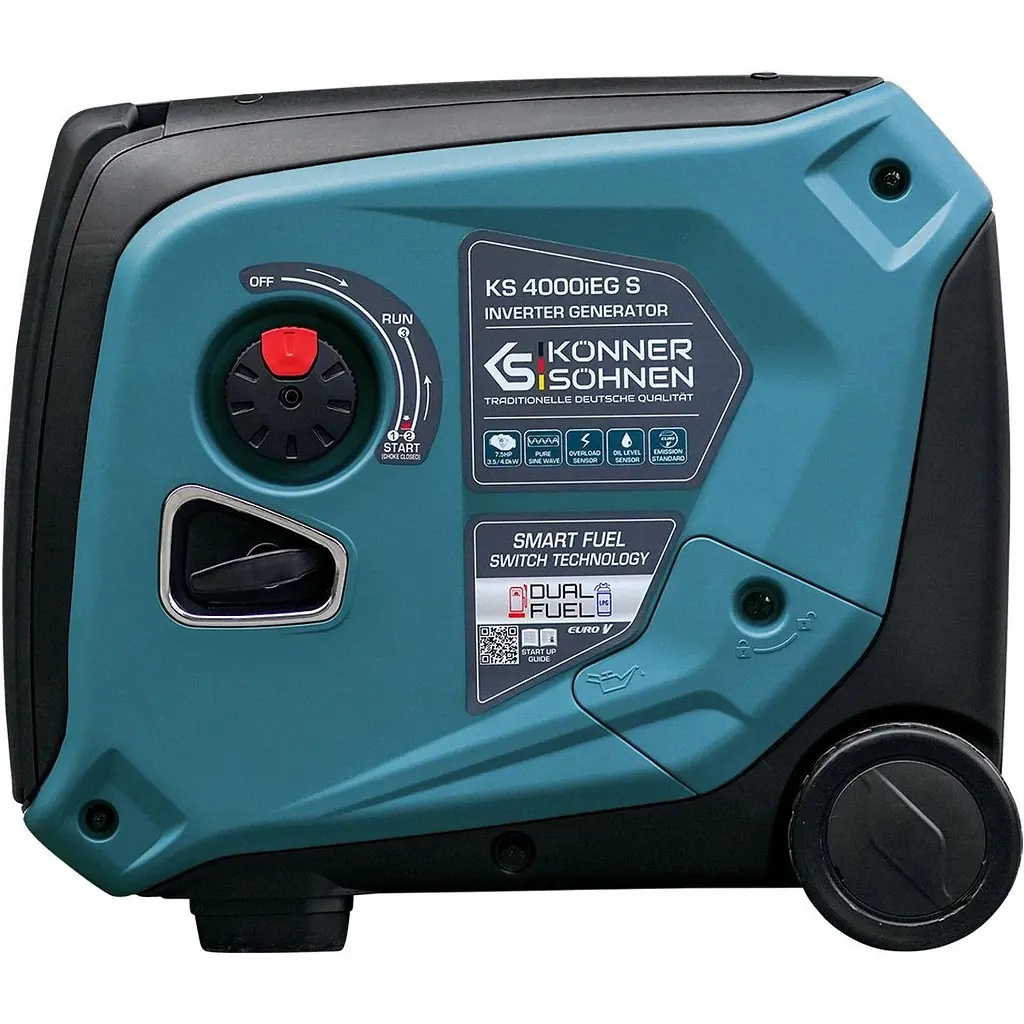 Генератор газово-бензиновий Konner&Sohnen KS 4000iEG S [107779] - фото 5