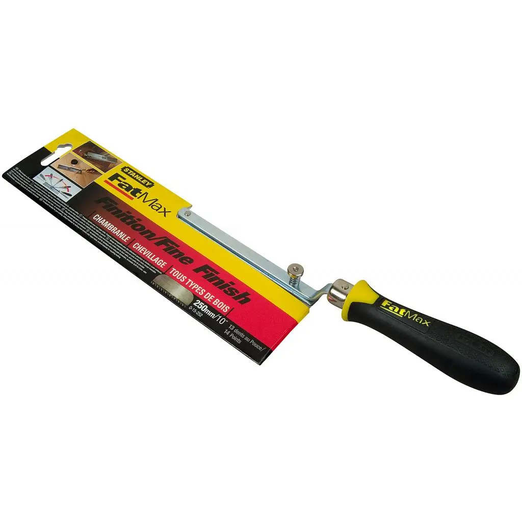Ножівка Stanley для деревини 250мм FatMax TPI13 (0-15-252) - фото 6