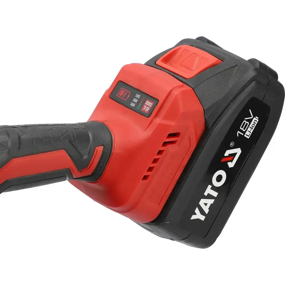 Пила дисковая Yato аккумуляторная Li-Ion 18 В 4 Ач (YT-8281185) - фото 6