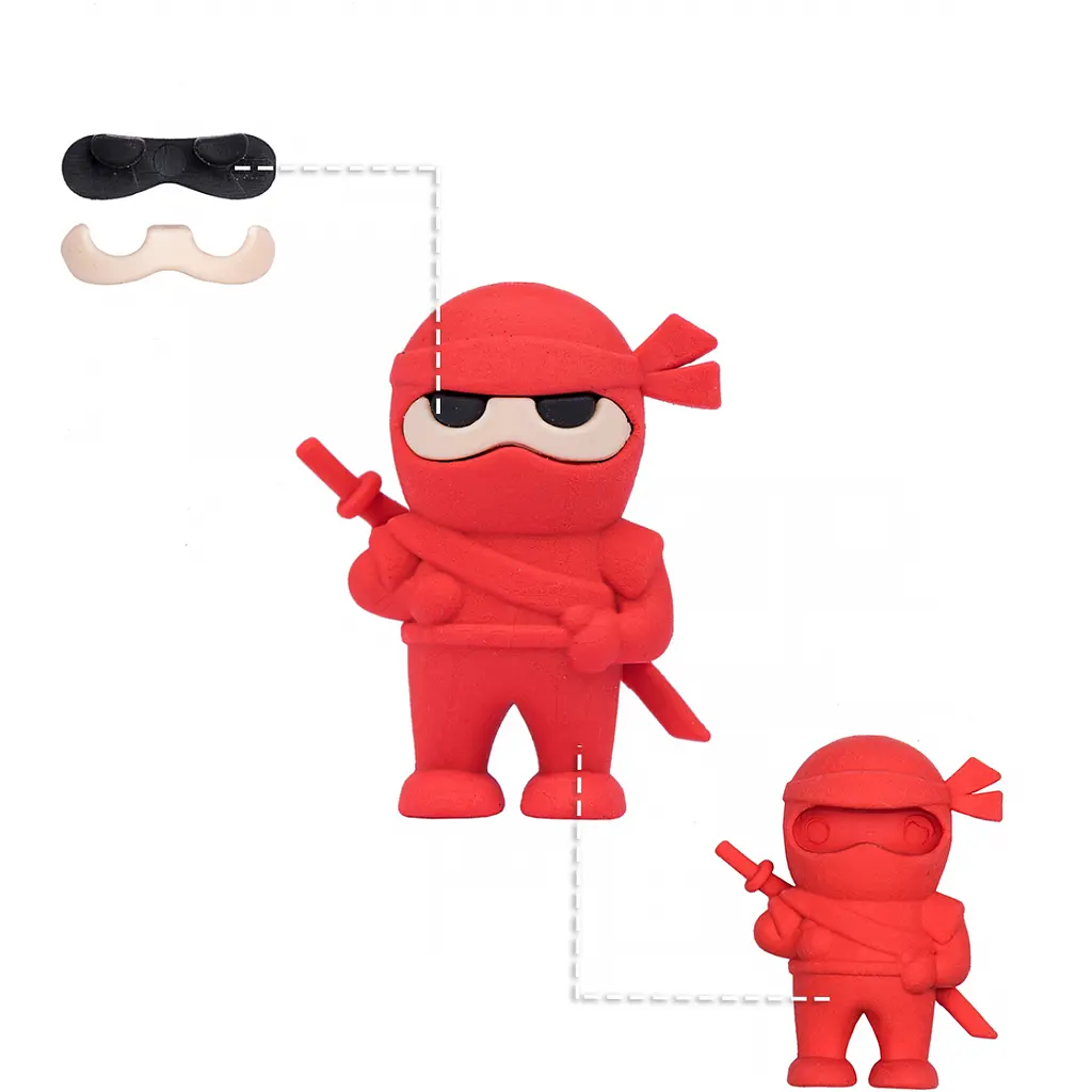Гумка фігурна Yes Ninja (560526) - фото 3