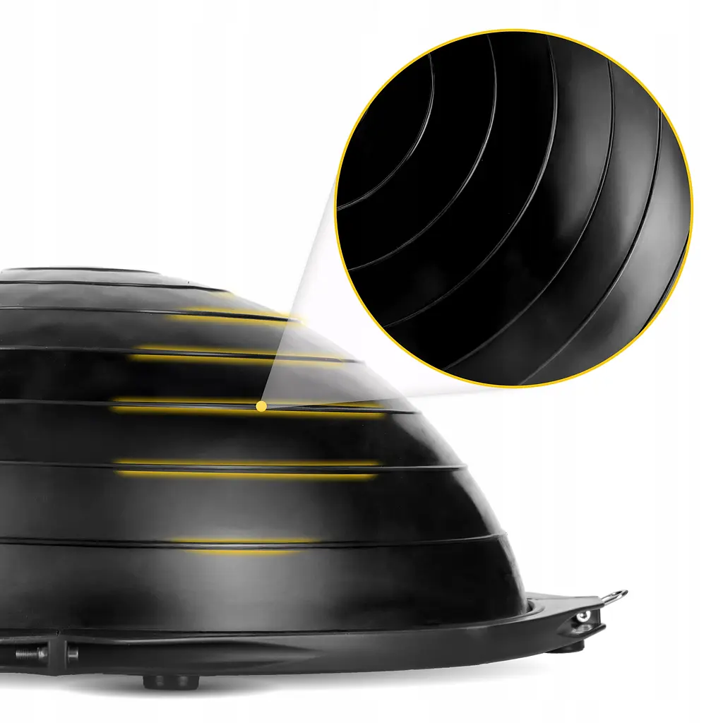 Балансировочная платформа 4FIZJO Bosu Ball 60 см Black (P-5905973402446) - фото 5