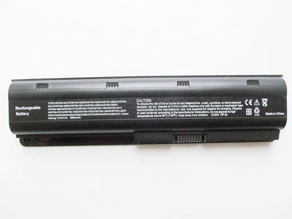 Акумулятор для ноутбука HP Pavilion dm4 (Presario CQ56), 5200 mAh, 6cell, 10.8V, Li-ion, чорний