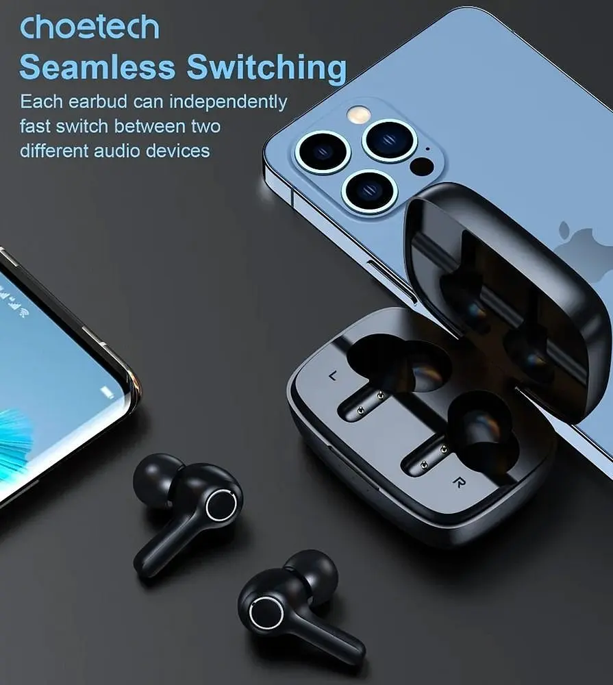 Bluetooth-гарнітура Choetech TWS bluetooth (BH-T06) - фото 8