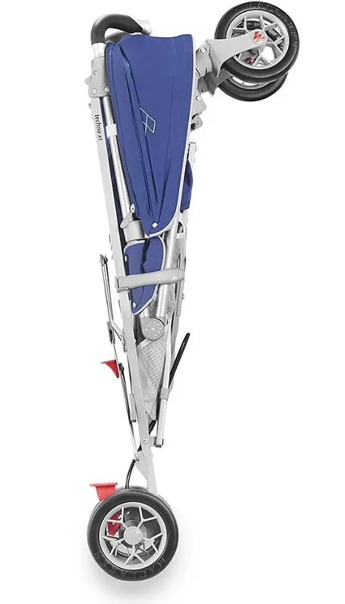 Коляска-тростина Maclaren Techno XT Blue Silver синя (WD1G070042) - фото 4