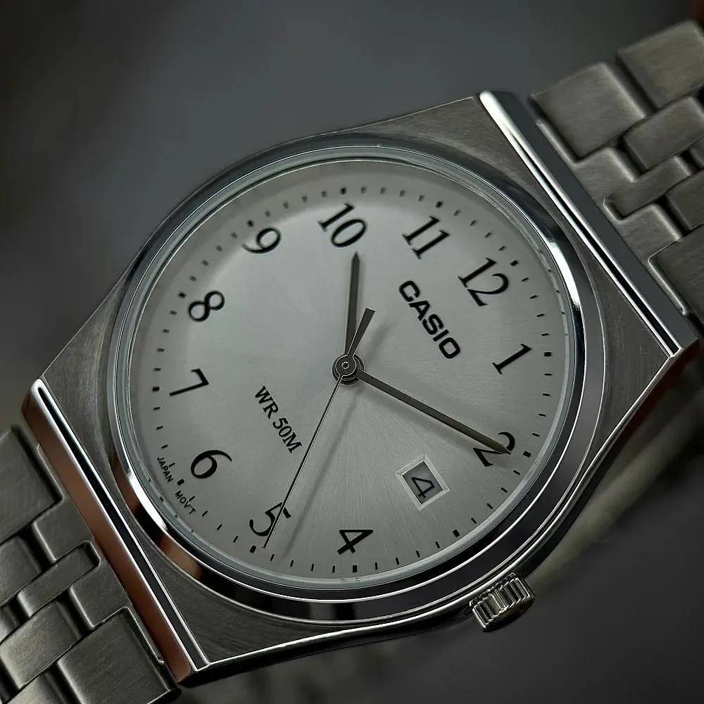 Чоловічий годинник Casio MTP-B145D-7B Сріблястий ( AT1141-0267 ) - фото 4