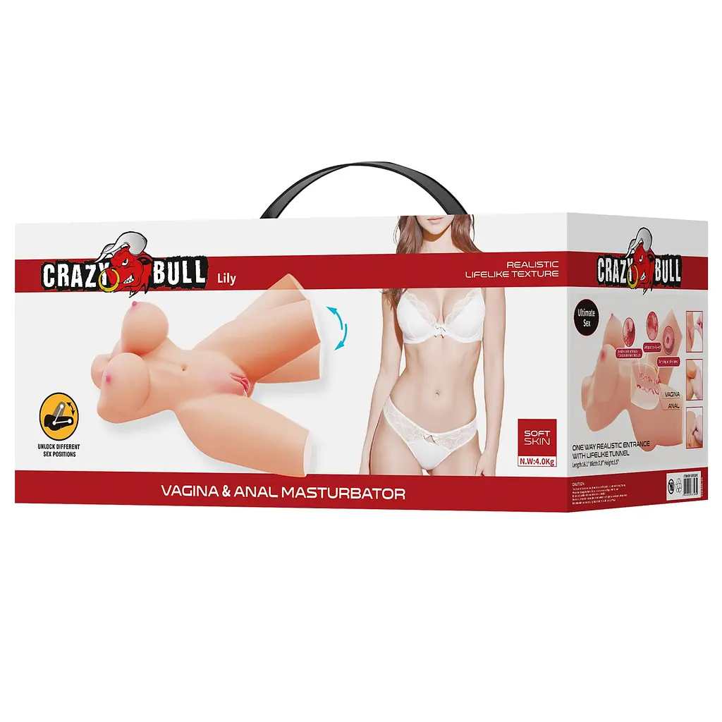 Мастурбатор Crazy Bull Lily Vagina Masturbator - фото 2