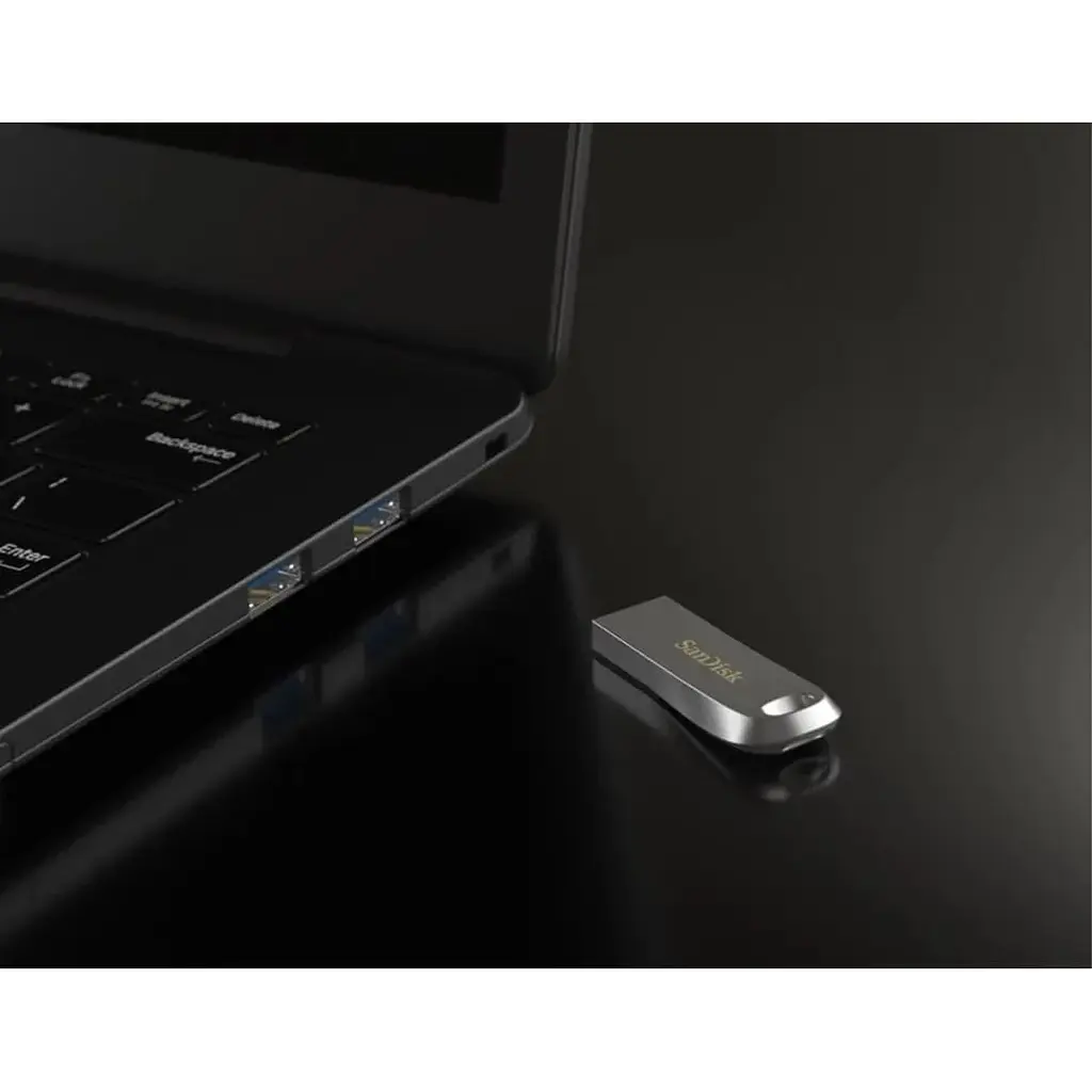USB флеш-накопичувач SanDisk Ultra Luxe 32GB USB-A 3.1 Silver (SDCZ74-032G-G46) [114232] - фото 6