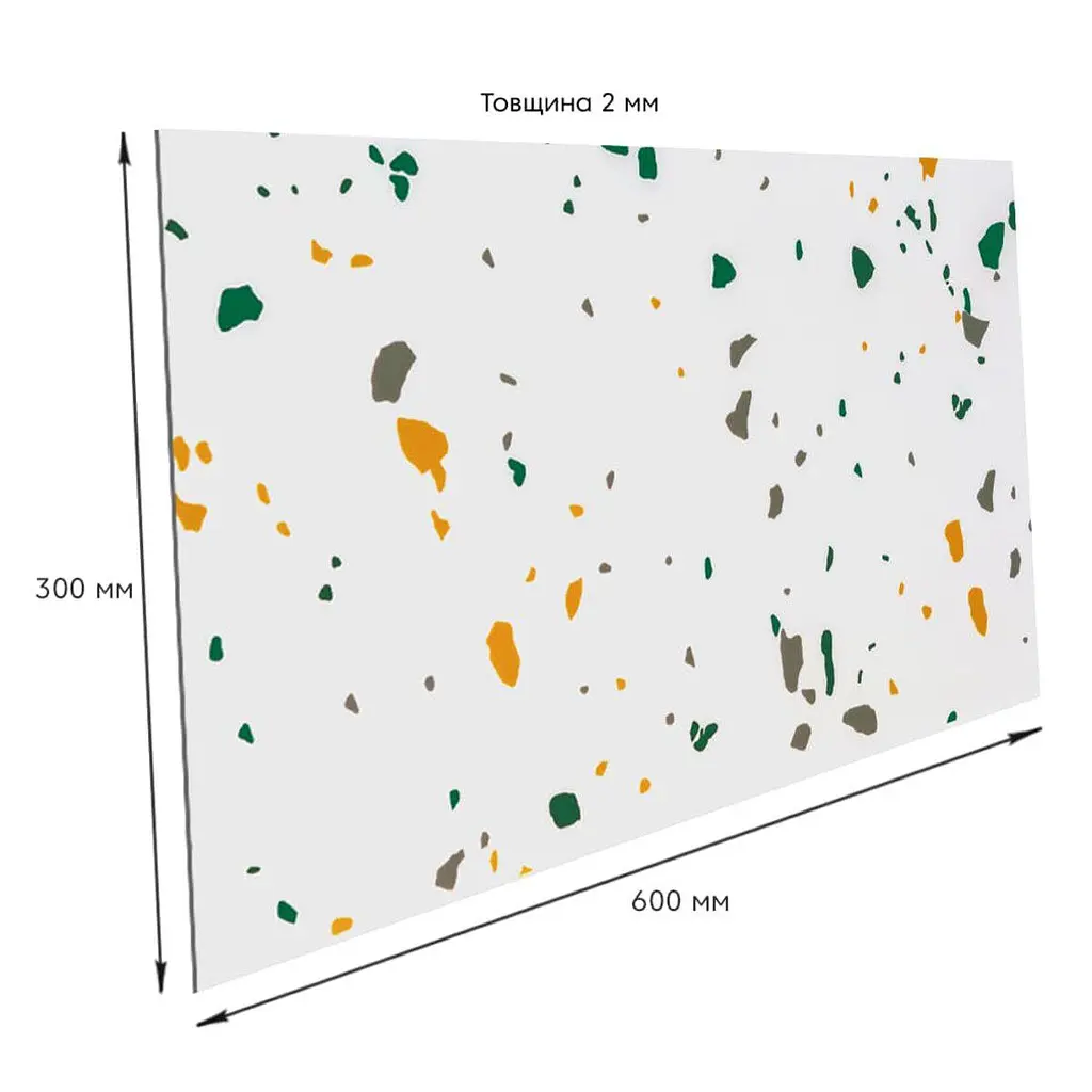 Самоклеюча стінова PET плитка Sticker Wall 600х300х2мм SW-00001676 - фото 3