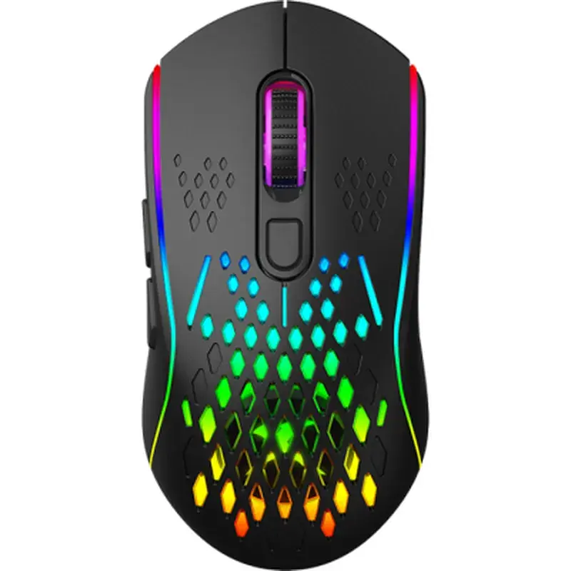 Мишка Xtrike ME GW-611 Wireless RGB Black (GW-611) - фото 3