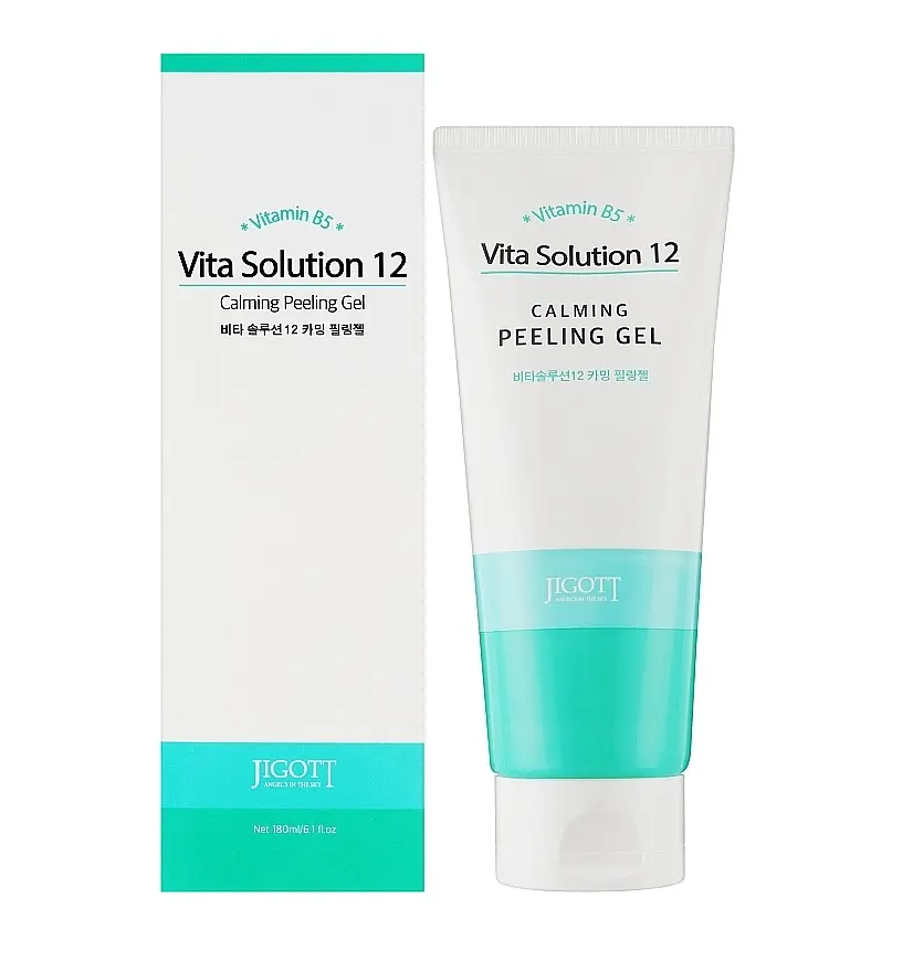 Заспокійливий пілінг-гель Vita Solution 12 Calming Peeling Gel Jigott 180 мл - фото 2