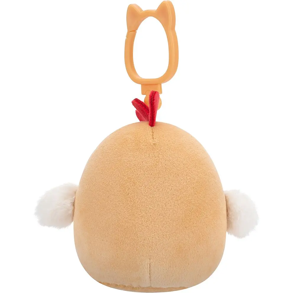 Мягкая игрушка на клипсе Squishmallows Петух Рути 9 см (SQCP00465) - фото 6