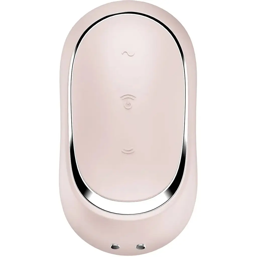 Вакуумний стимулятор із вібрацією Satisfyer Pro To Go 2 Beige - фото 4