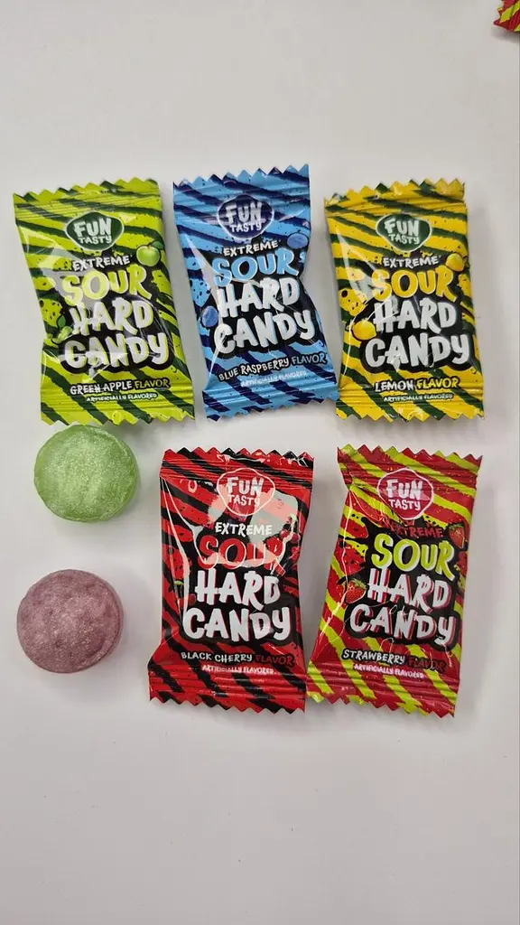 Цукерка з кислим смаком EXTREME SOUR HARD CANDY 1 кг - фото 3