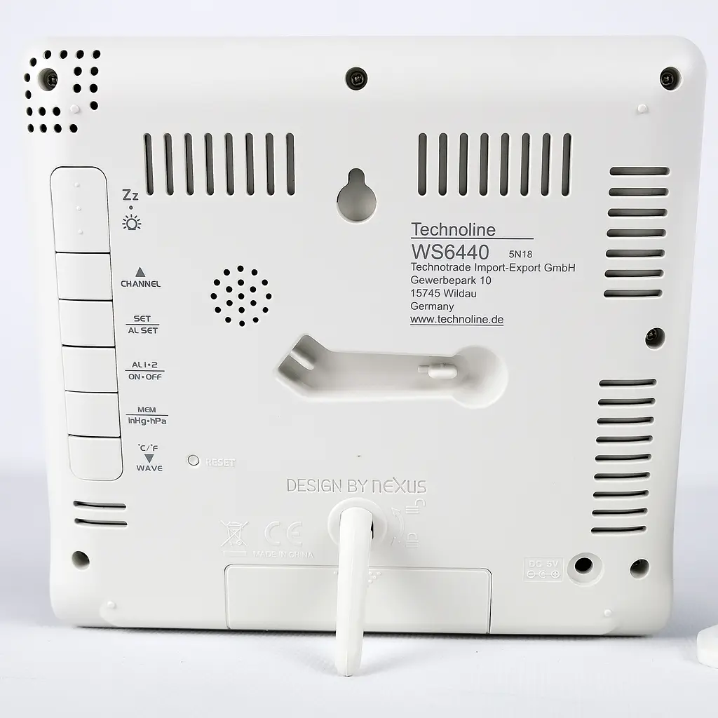 Метеостанція Technoline WS6440 White цифрова, Білий - фото 5