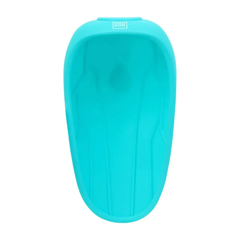 Поилка-насадка на бутылку Waudog Silicone, 16,5х9 см, голубой (50772) - фото 4