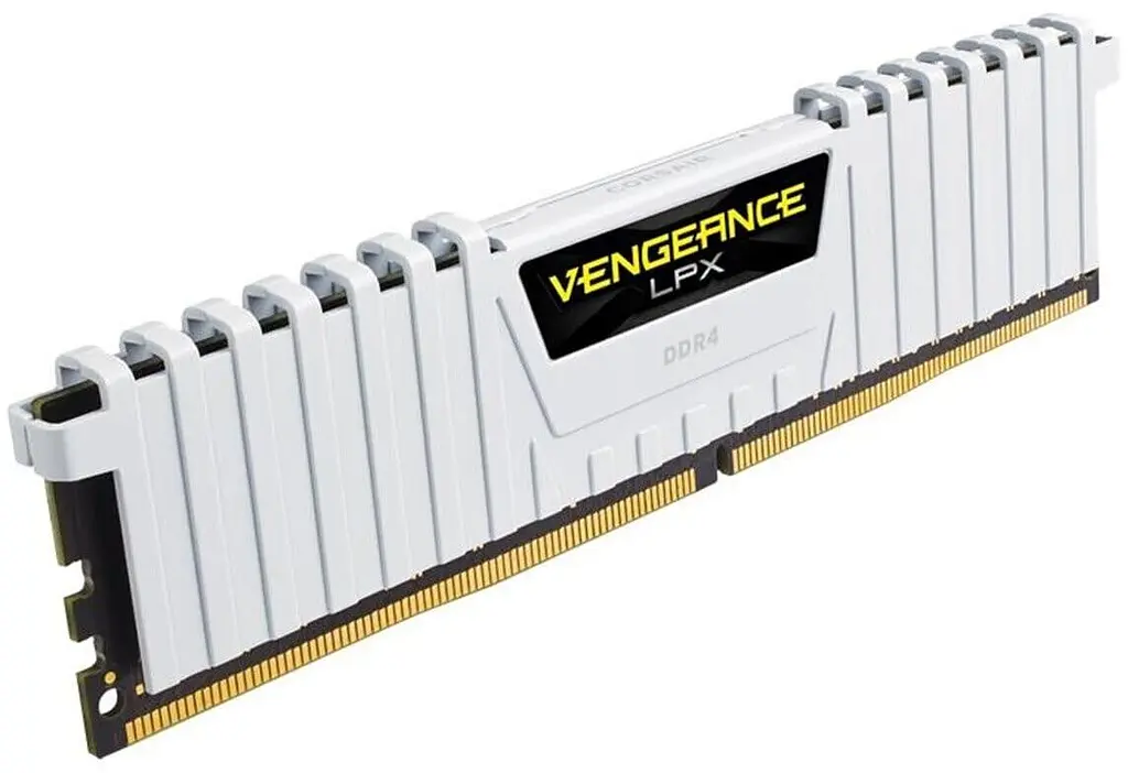 Модуль пам'яті Corsair DDR4 16gb Vengeance LPX White 3200 Mhz (CMK32GX4M2E3200C16W 1of2) Б/в - фото 2
