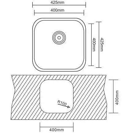 Кухонная мойка Interline Under sateen - фото 6