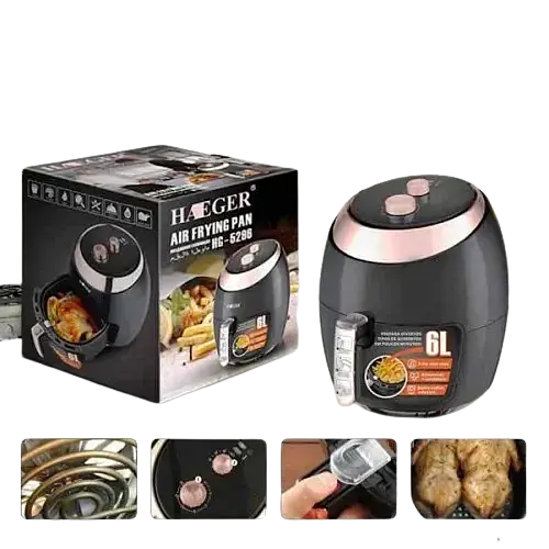 Аэрофритюрница со встроенным грилем Haeger HG-5296 6.8 л - фото 5