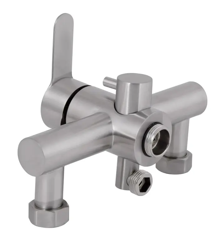 Змішувач для ванни Brinex Pure 005 Nickel BRIPUR005NKL - фото 2