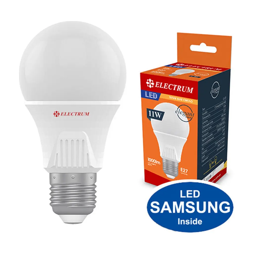 Лампочка Electrum A60 11W PA LS-33 Elegant E27 3000K (A-LS-1434)