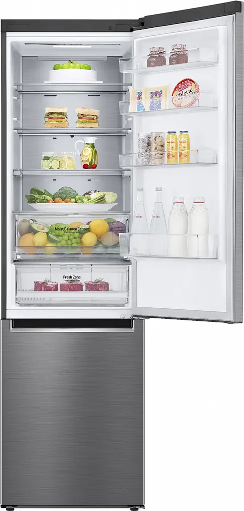 Холодильник с нижней морозильной камерой LG GA-B509MMQM Платиново-серебристый (GA-B509MMQM) - фото 4